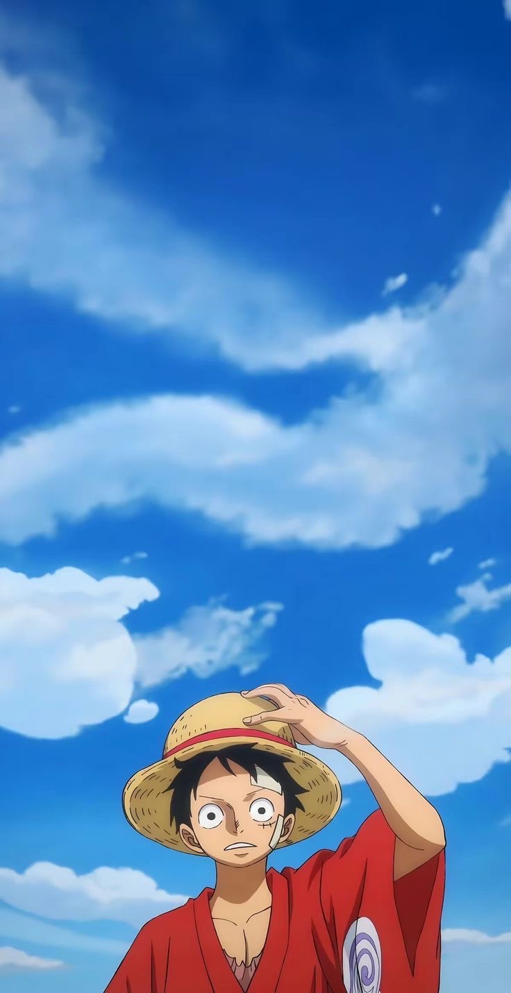Luffy under the Wano Skies
