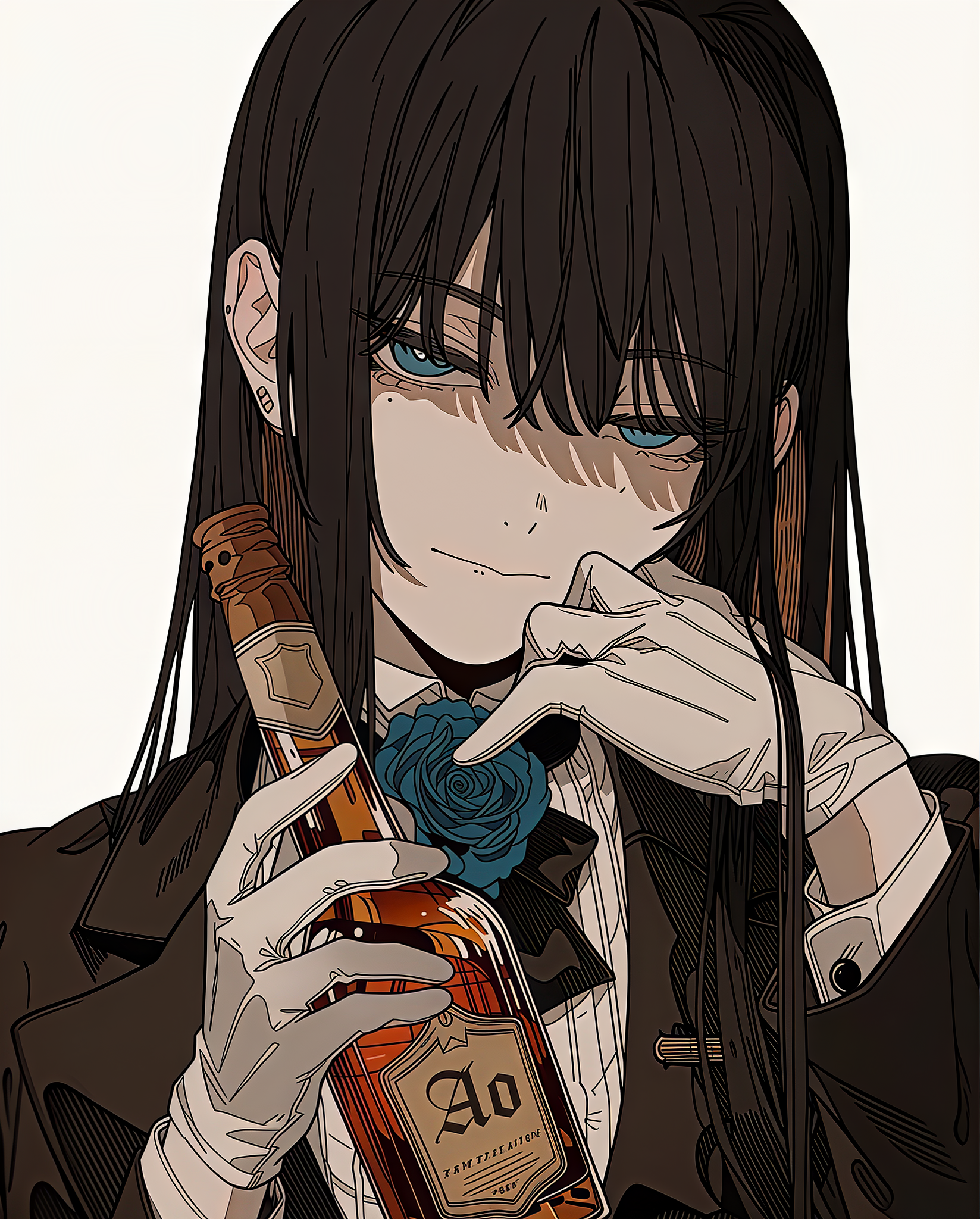 Shaken Not Stirred. Ao's Indigo Intoxication
