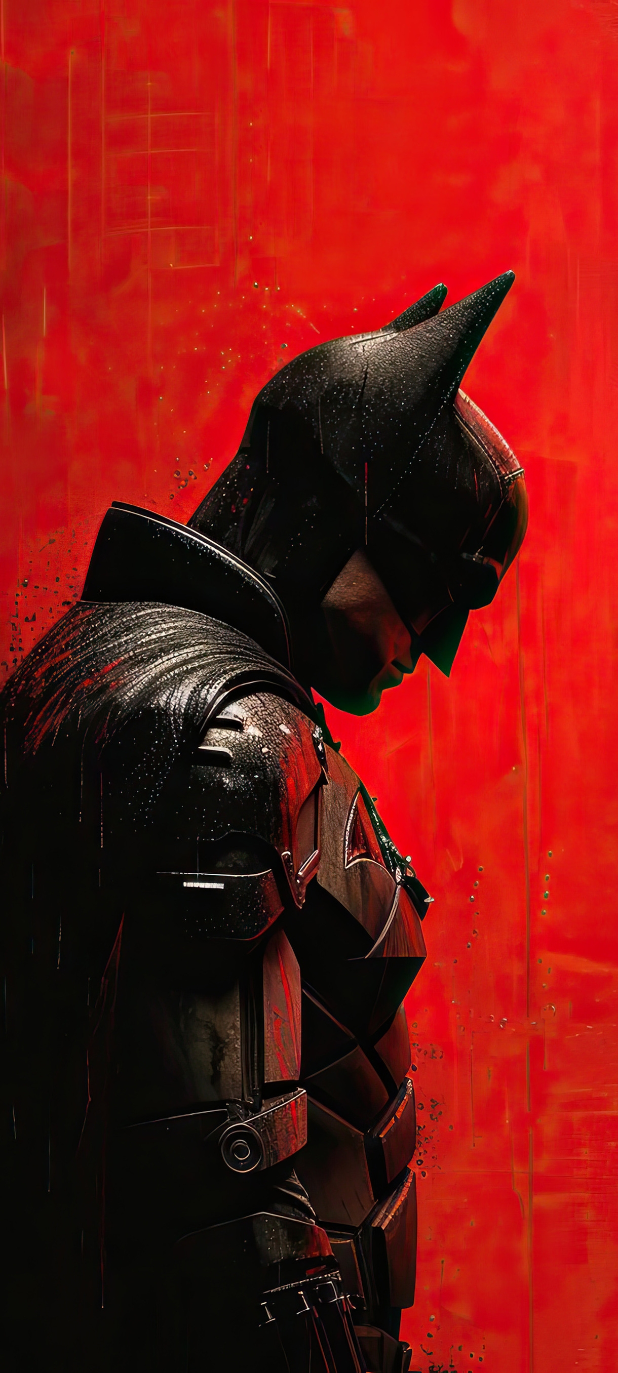 Vengeance in the Crimson Rain: The Dark Knight of Gotham