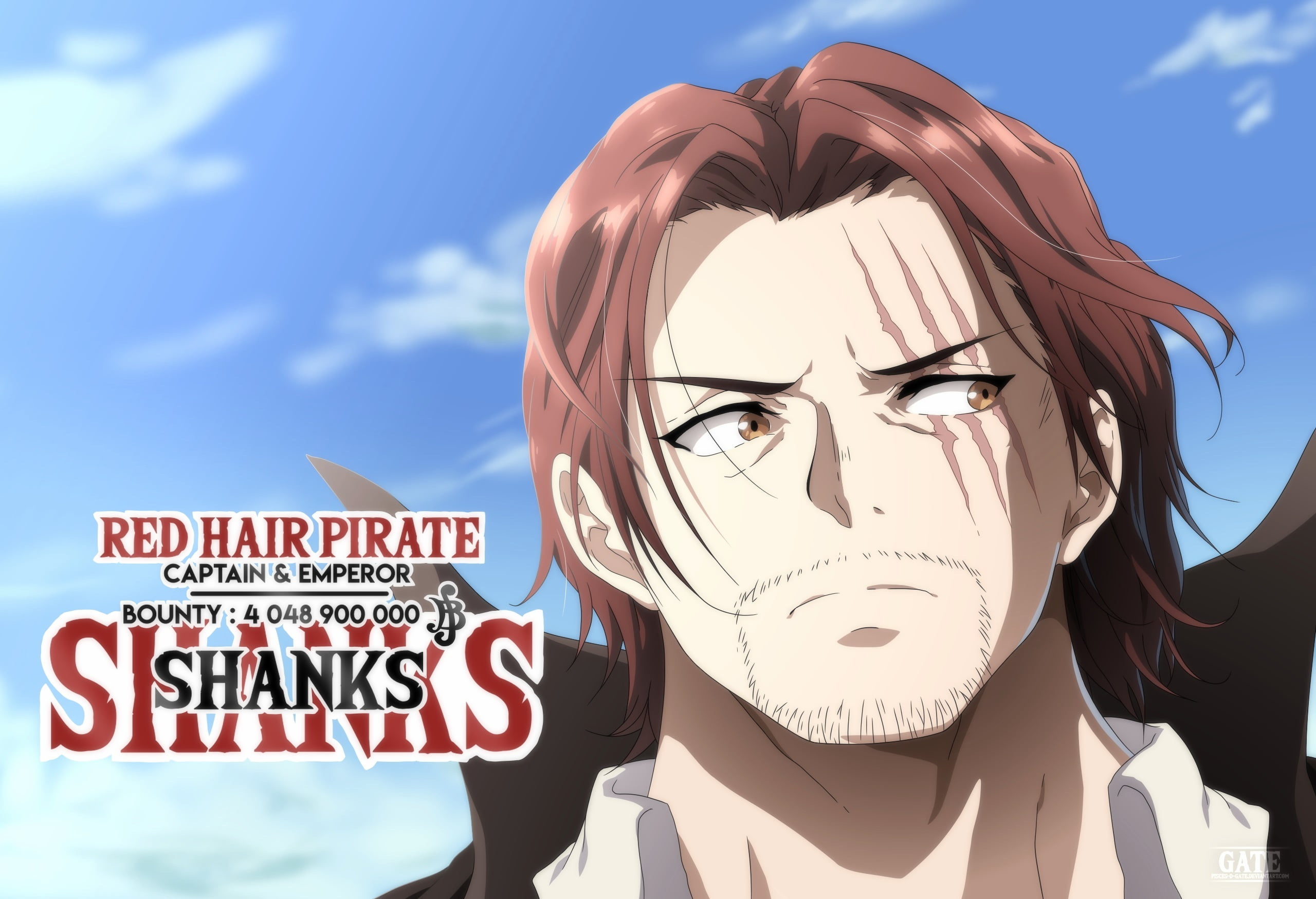 4,048,900,000 Berries Bounty: The Absolute Power of the Red Hair Pirates