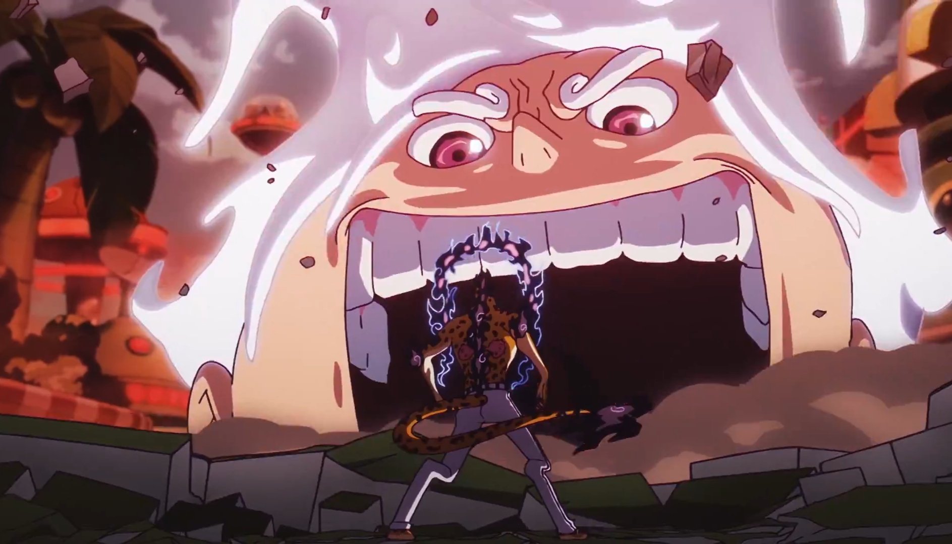 Luffy Vs Lucci