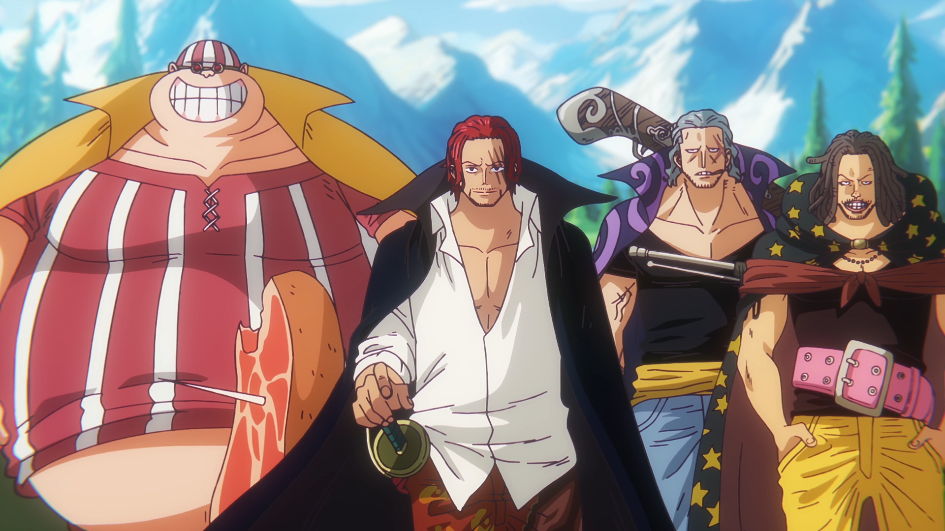 The Unstoppable Yonko: Red Hair Pirates Elite Commanders
